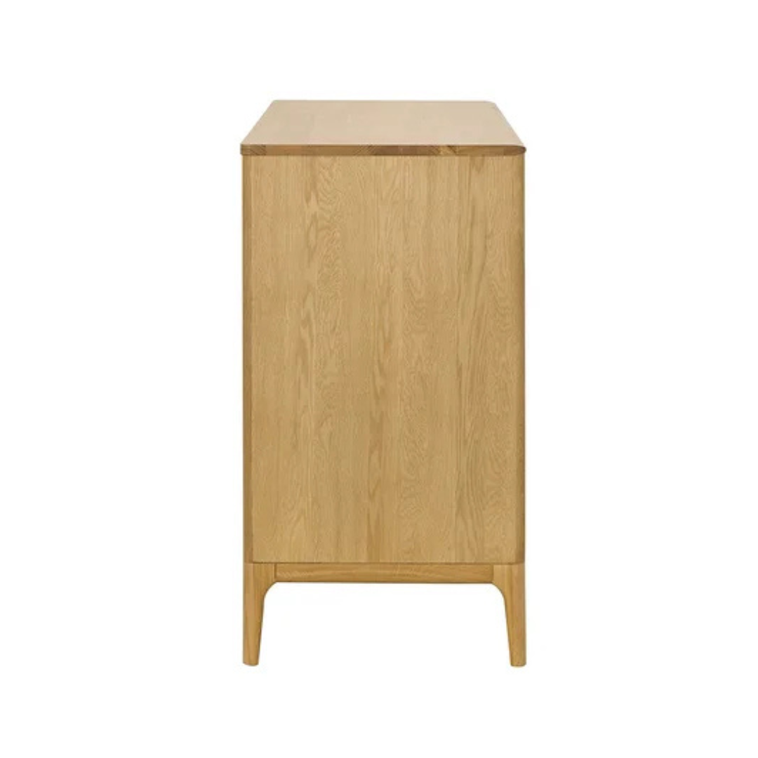 Ercol RIMINI 4 Drawer Low Wide Chest