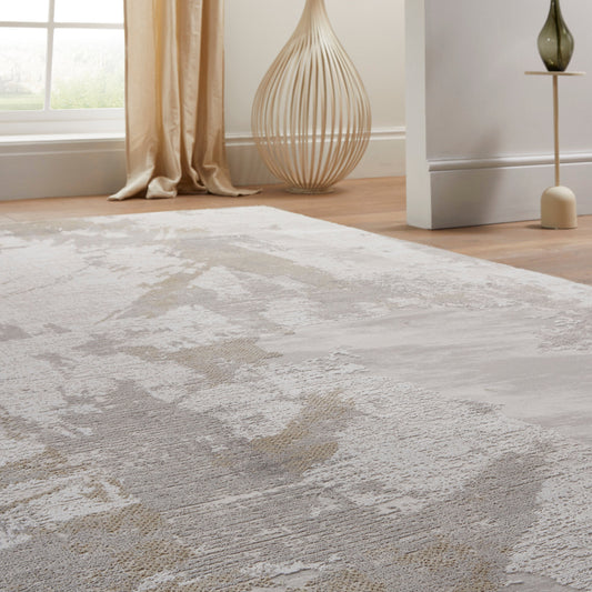 Concept Looms | Skyline Rug | Ivory/Grey SK102