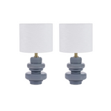 Grey Safio Lamp Set of 2