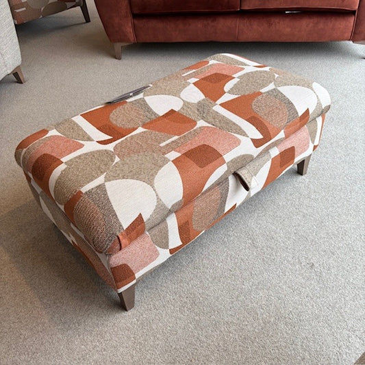 Alstons SAVANNA Legged Ottoman Footstool