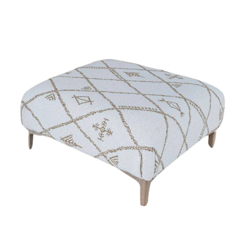 Alstons Inka Square Footstool