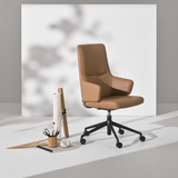 Stressless MINT High Back Leather Office Chair (L)