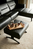 Stressless STELLA Large Leather Ottoman with Table