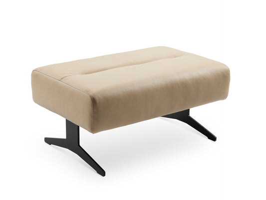 Stressless STELLA Large Leather Ottoman with Table