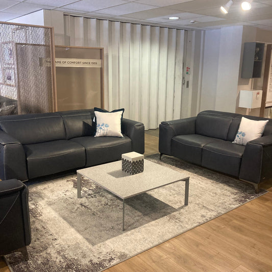 Natuzzi Editions TRIONFO 2 Seater Leather Sofa