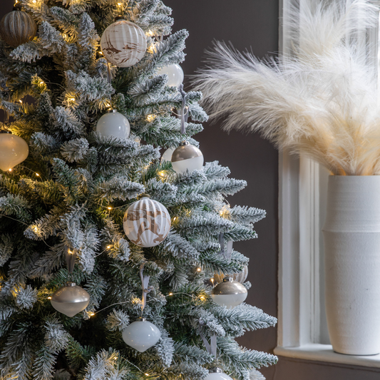 Tula Marbled Bronze Baubles - Set of 3