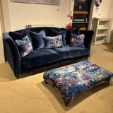 Spink & Edgar Monique Grand Sofa & Footstool