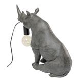 Sitting Rhino Lamp