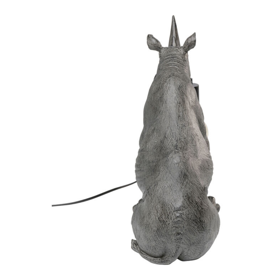 Sitting Rhino Lamp