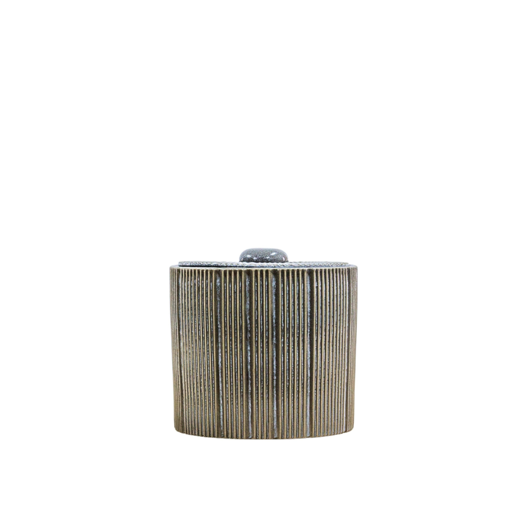 Estrid Grey Large Jar