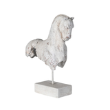Stone Horse Sculpture