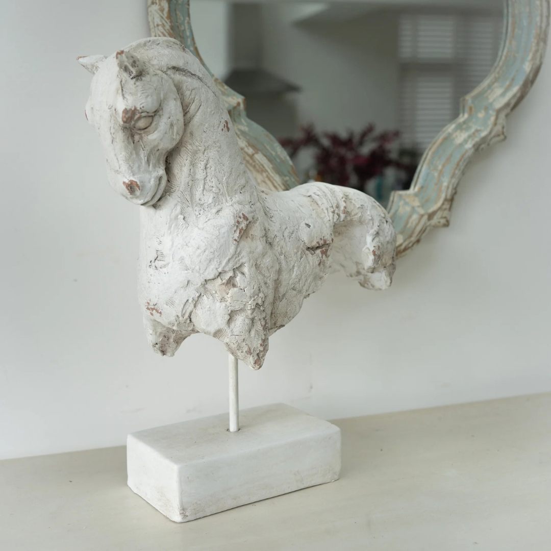 Stone Horse Sculpture