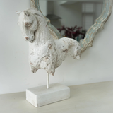Stone Horse Sculpture