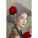 Kimono Girl Canvas Picture
