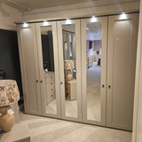 Wiemann LINATE 5 Door Wardrobe | Pebble Grey