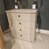 Wiemann LINATE 4 Drawer Chest | Pebble Grey