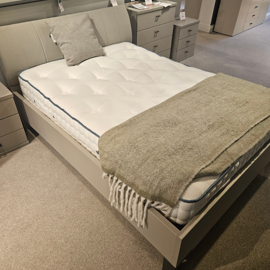Wiemann Monaco 4000 150cm Bedframe & Headboard | Champagne