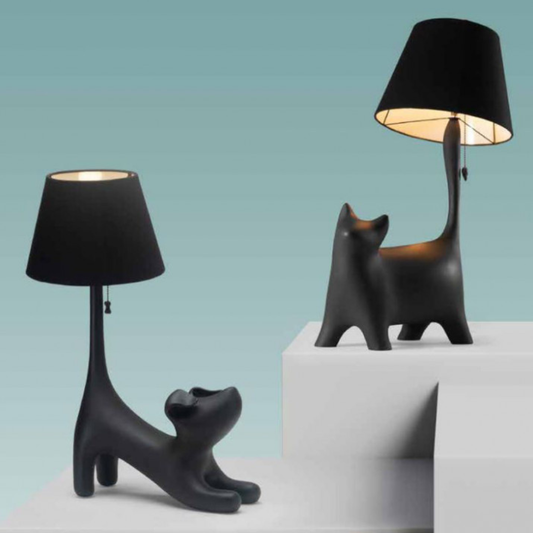Pup with a Hat Table Lamp