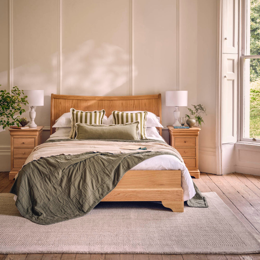 Bordeaux Sleigh Bed