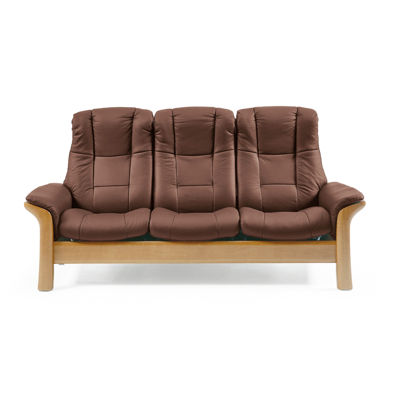 Stressless WINDSOR High Back Leather 3 Seater Sofa