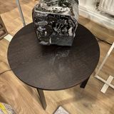 Natuzzi Editions WIRE Ash Brown Round Side Table
