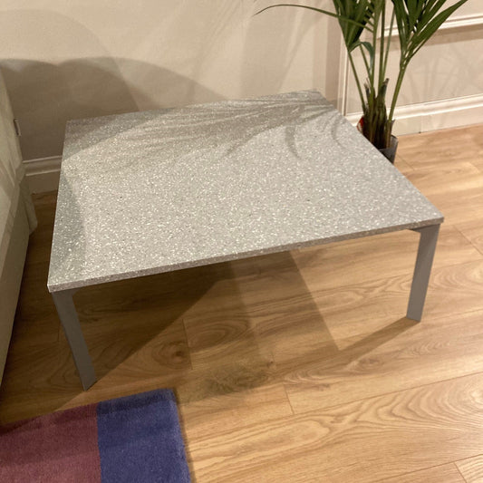 Natuzzi Editions WIRE Ceramic Coffee Table | Grey