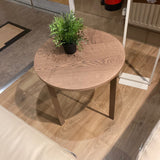 Natuzzi Editions WIRE Blonde Ash Side Table