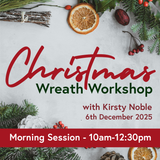 Christmas Wreath Workshop | Morning Session