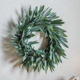 Eucalyptus Green Faux Wreath