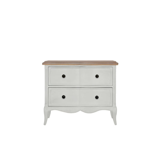 Amelie 2 Drawer Wide Bedside