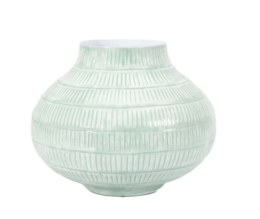 Large Emmy Pale Sage Vase