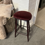 Ercol HERITAGE Counter Stool Maroon