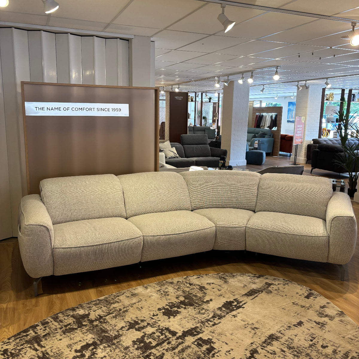 Natuzzi Editions ZENITH Corner Sofa