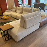 ARIA Corner Sofa with Power Backrest, Cushions and Table