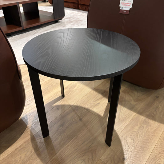 Natuzzi Editions WIRE Ash Brown Round Side Table