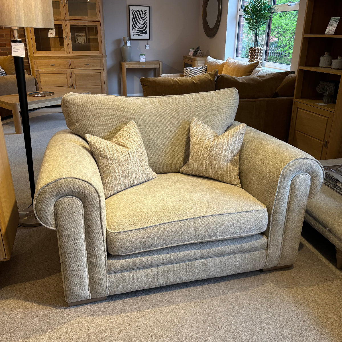 OLYMPUS Extra Large Sofa, Cuddler and Footstool