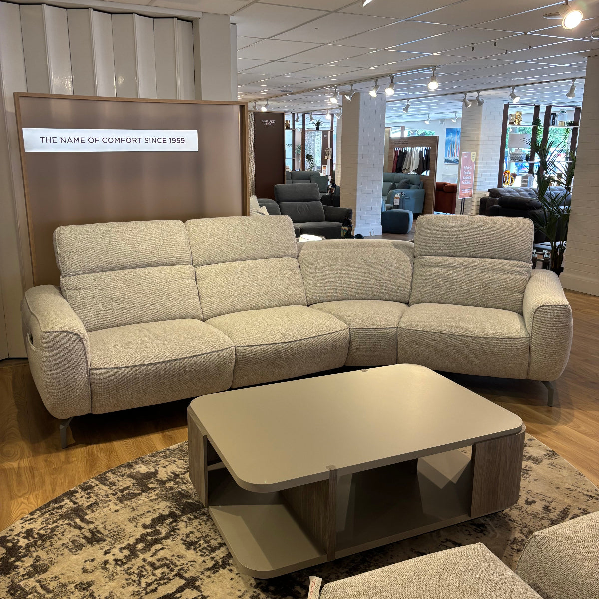 Natuzzi Editions ZENITH Corner Sofa
