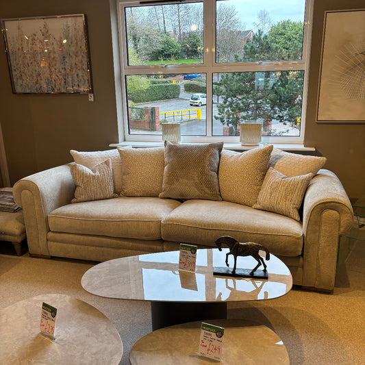 OLYMPUS Extra Large Sofa, Cuddler and Footstool