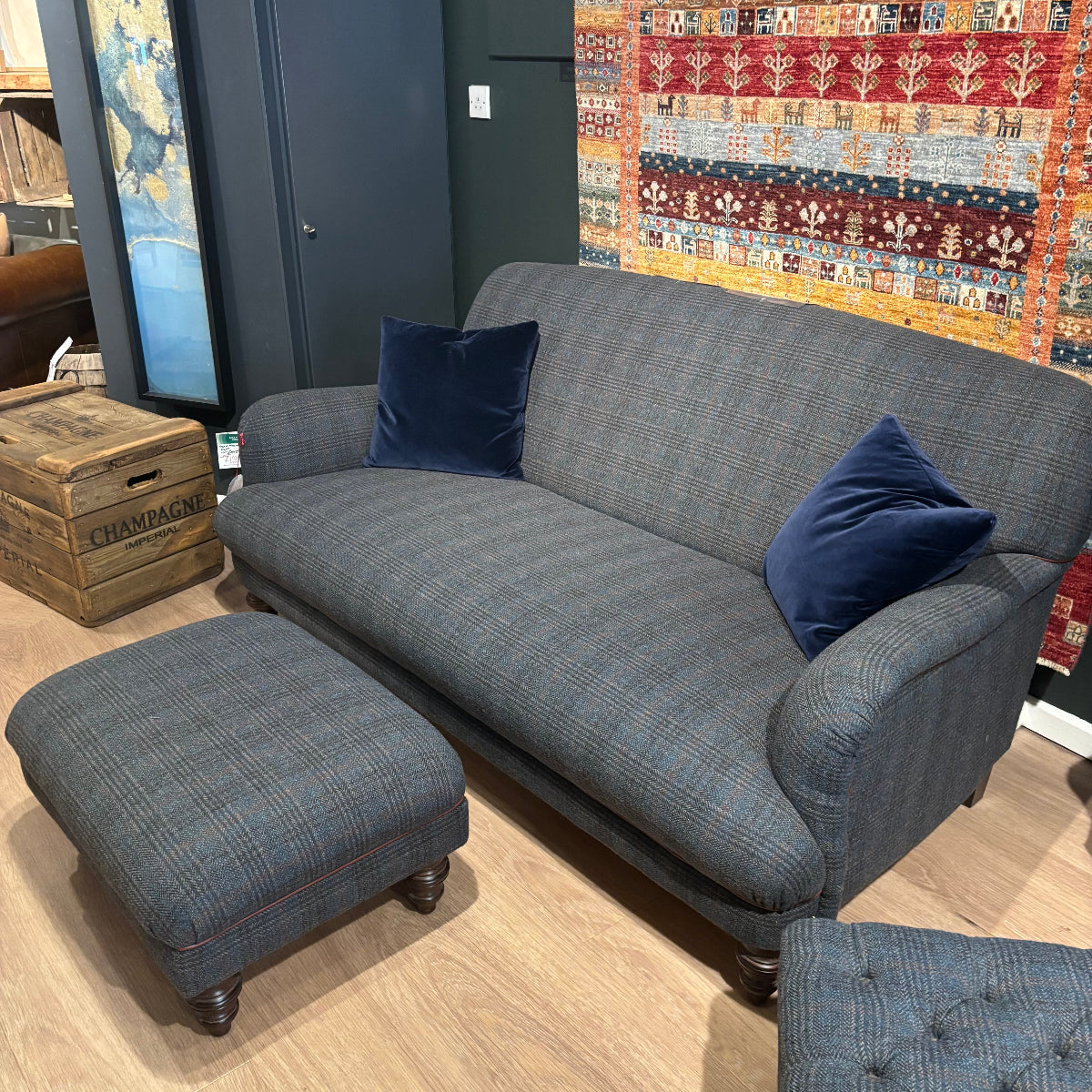 Tetrad BRAEMAR Harris Tweed Midi Sofa