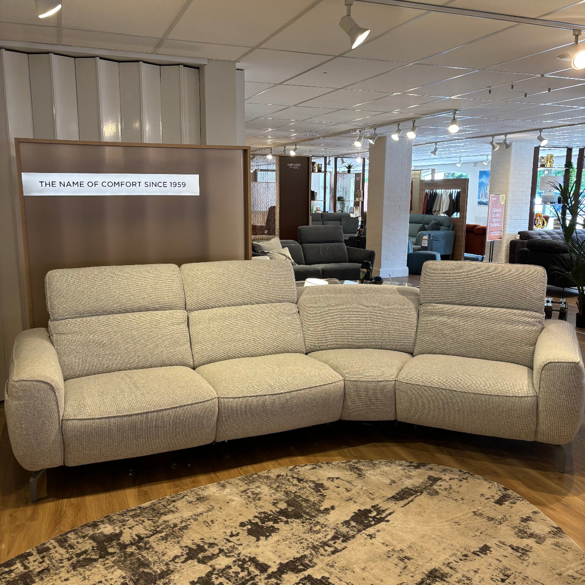 Natuzzi Editions ZENITH Corner Sofa