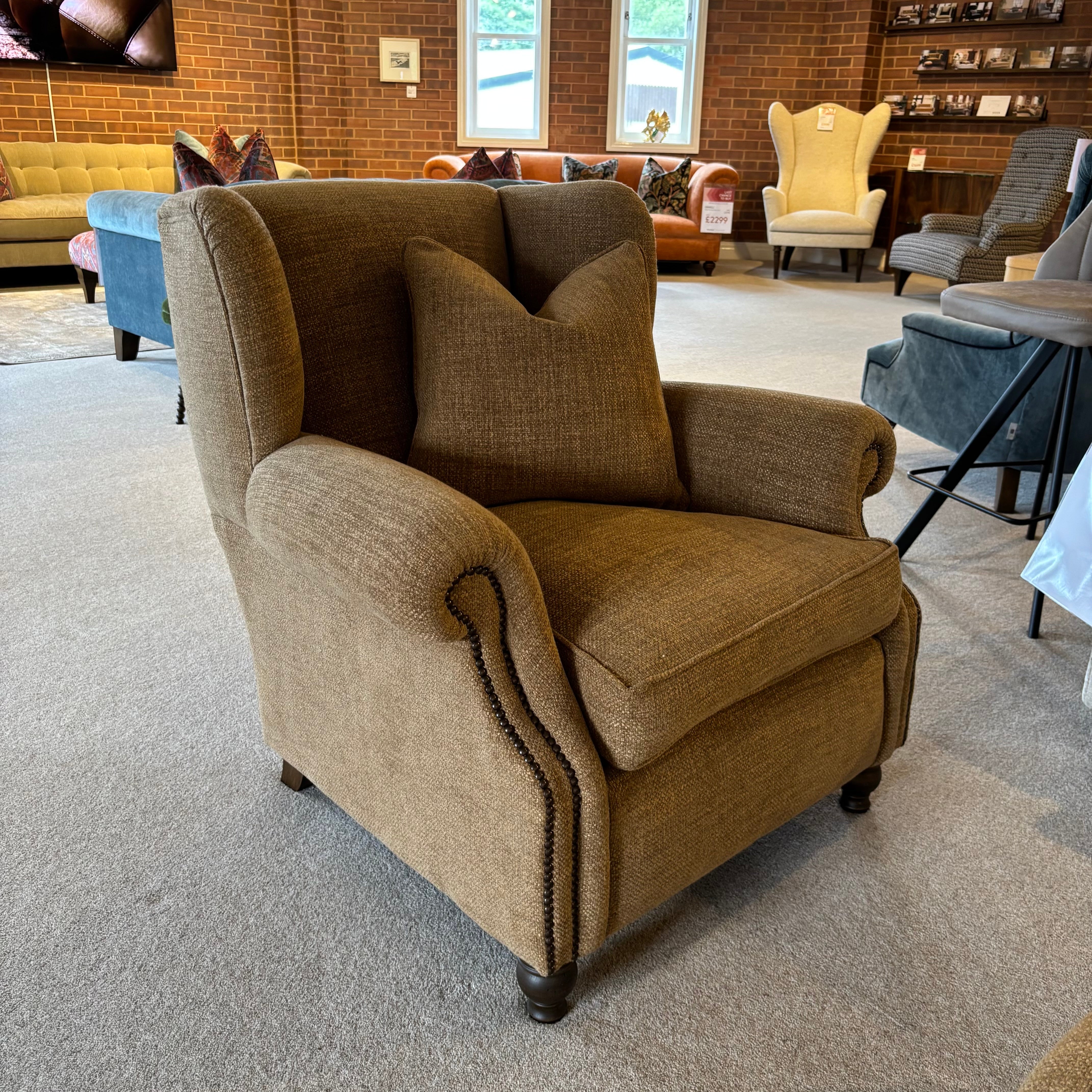 John Sankey TOLSTOY Grand Sofa, Armchair and Footstool