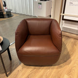 Natuzzi Editions WALLY Leather Swivel Chair 2
