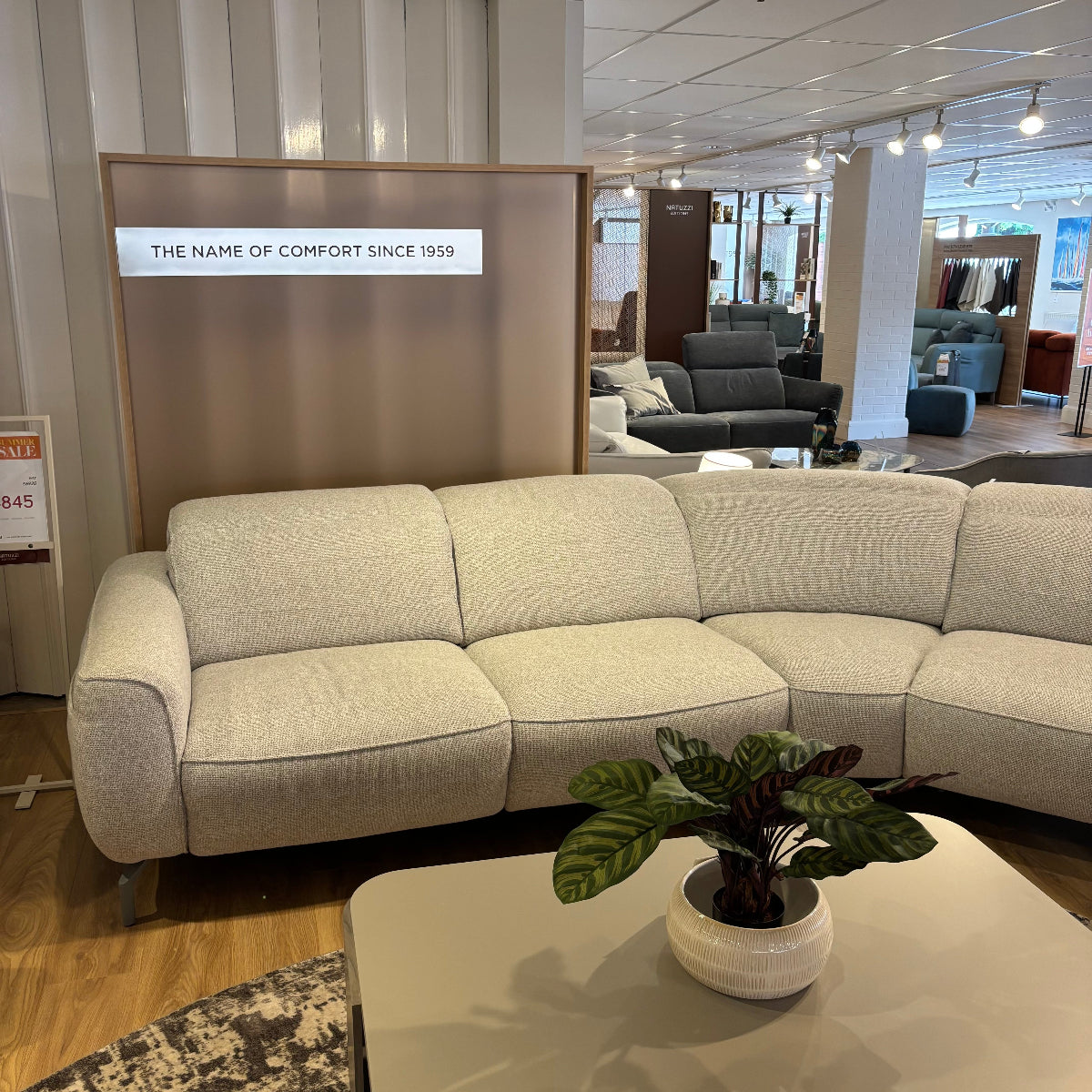 Natuzzi Editions ZENITH Corner Sofa
