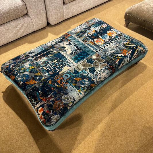 Spink & Edgar MONIQUE Footstool Jade