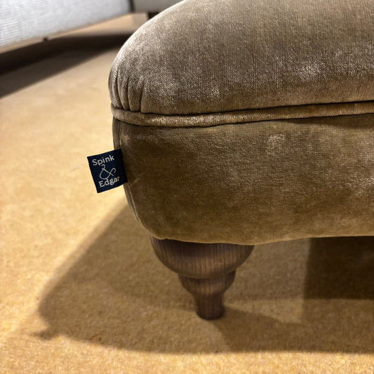 Spink & Edgar MONIQUE Footstool Platinum