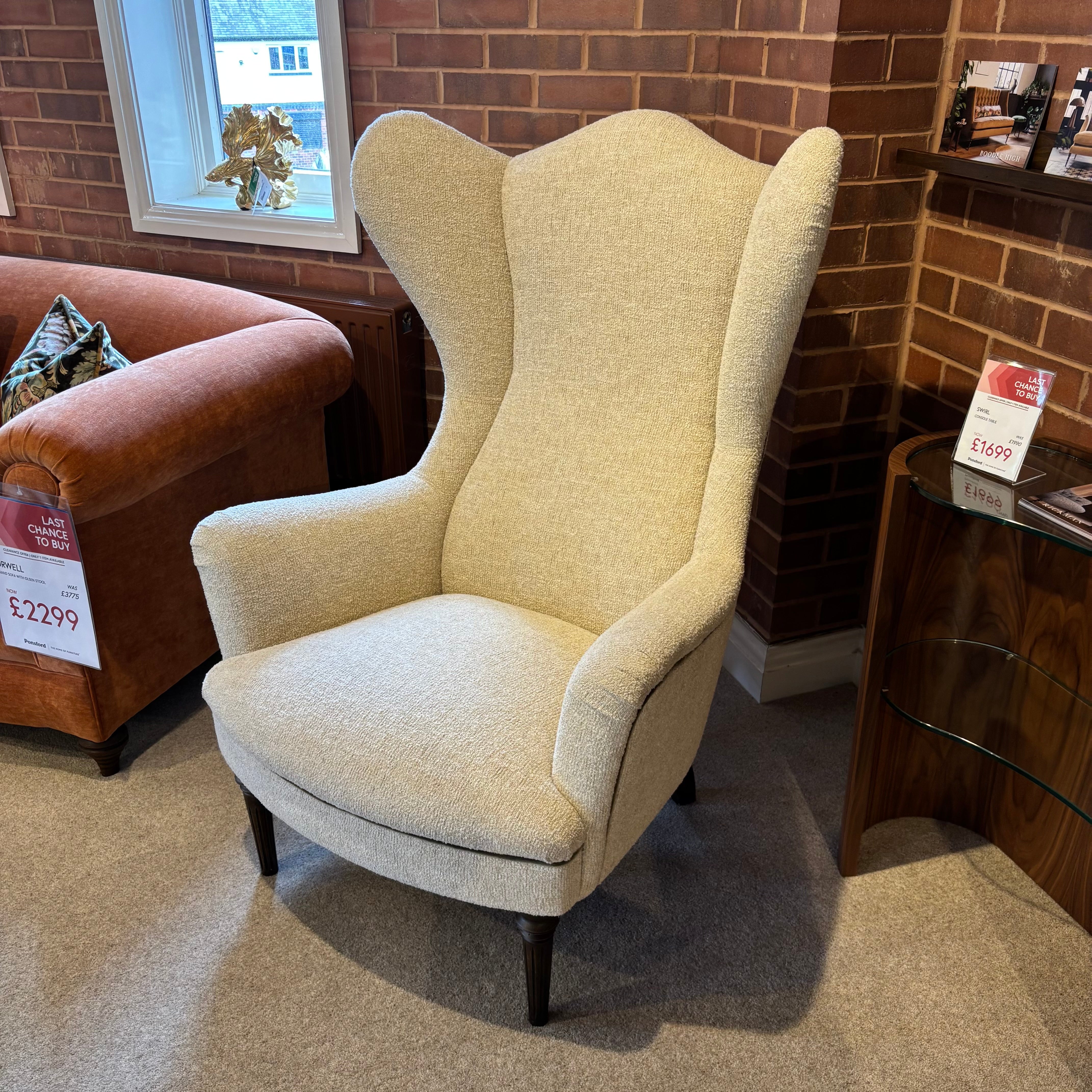 John Sankey RICKMAN Wingback Armchair