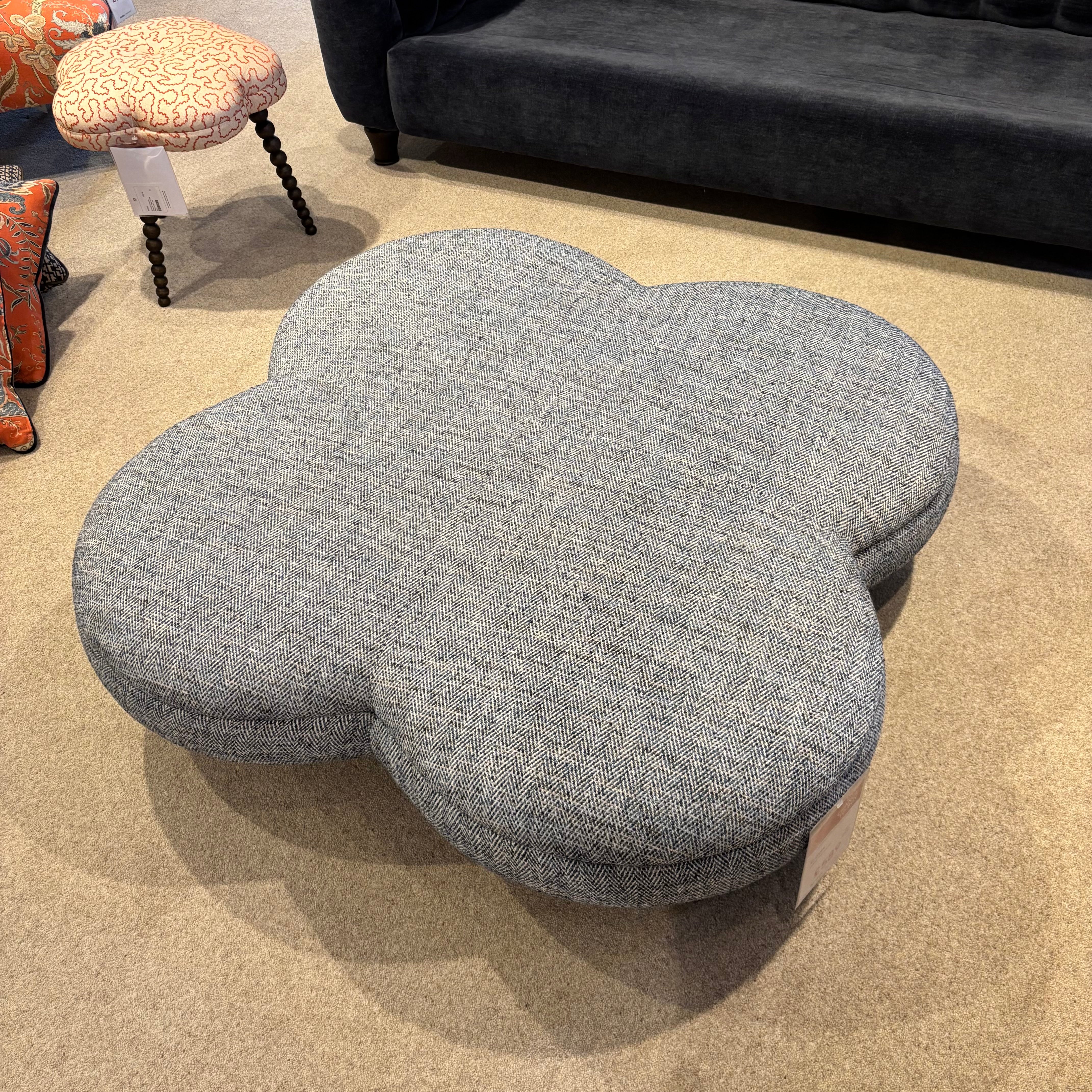 John Sankey CLOVER Large Footstool