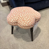 John Sankey BLOSSOM Footstool | Embroidered