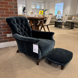 John Sankey SLIPPER Chair and TOGGLE Footstool