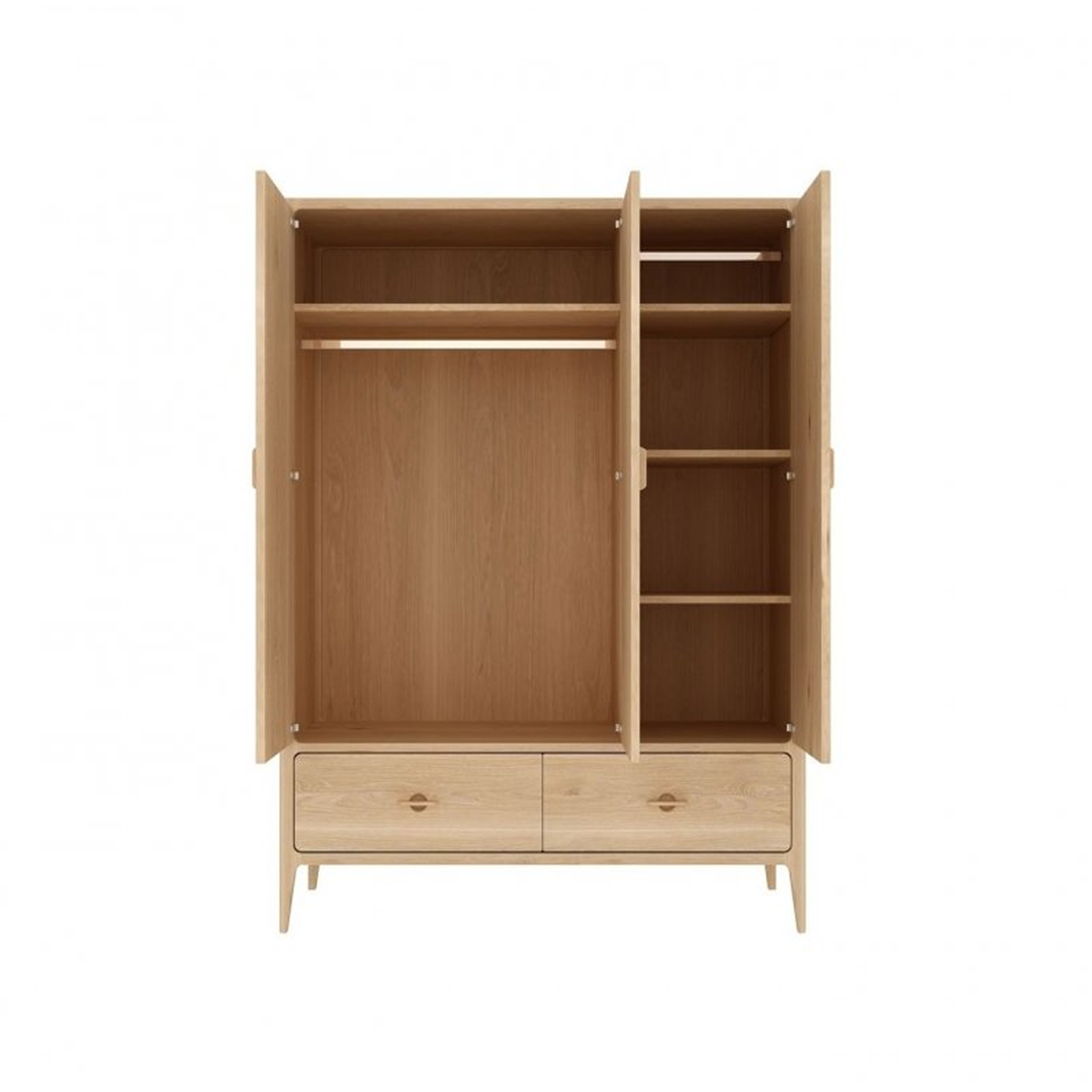 JAGO 3 Door Wardrobe with 2 Drawers